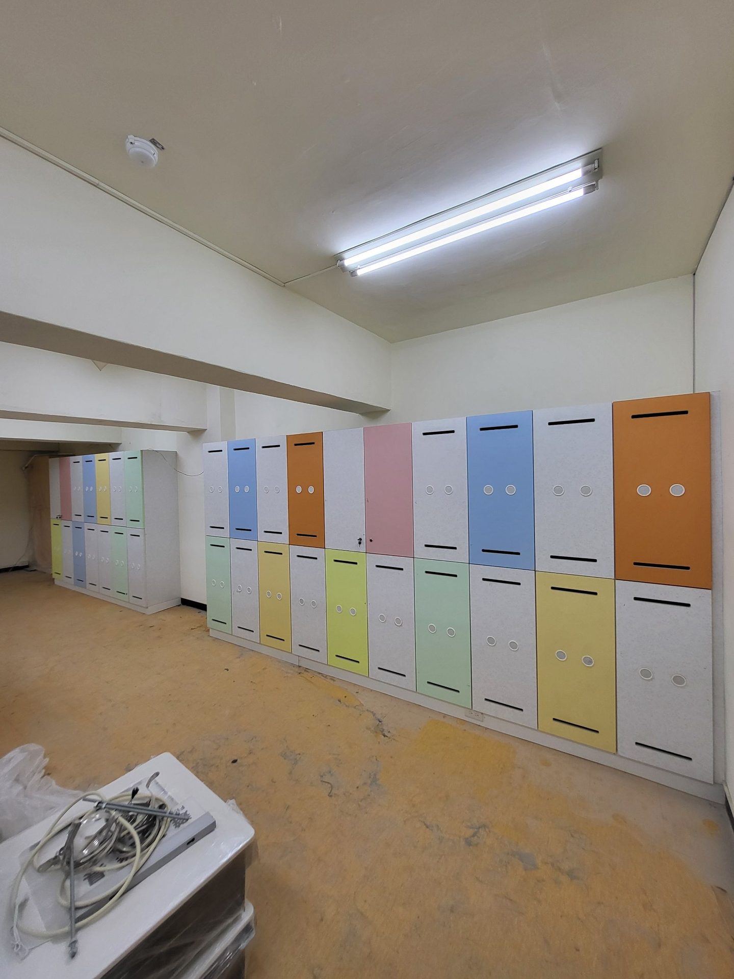 林口 幼兒園 彩色置物櫃